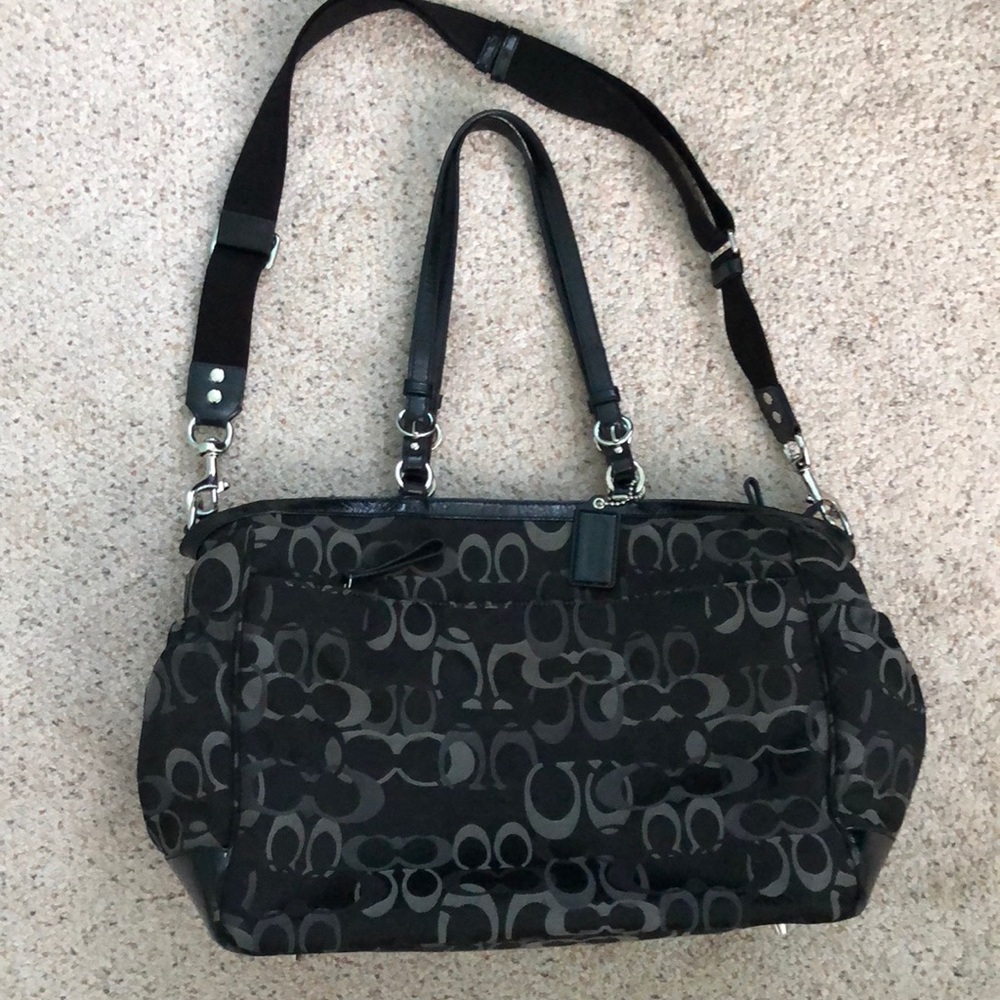 Coach diaper bag